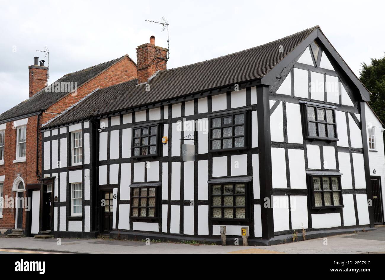 Tudor House on Welsh Row in Nantwich Stock Photo
