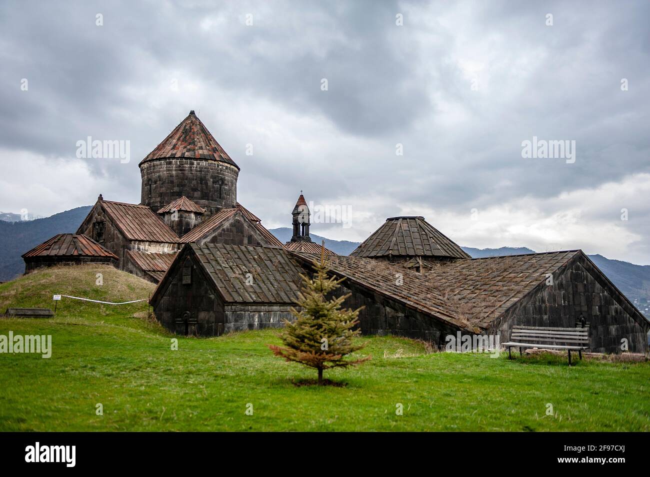 Haghpat monastery, a UNESCO world heritage site in the Lori province of Armenia Stock Photo