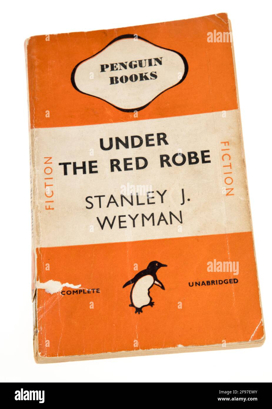 Under the Red Robe book by Stanley J. Weyman, published by Penguin books, first published 1911 reprinted 1945 Stock Photo