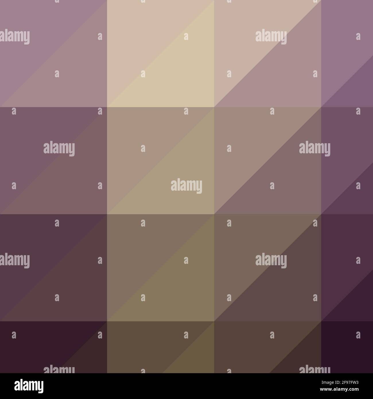 Abstract Low Polygon color Generative Art background illustration Stock Vector