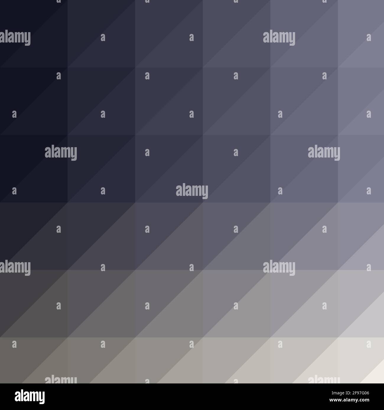 Abstract Low Polygon color Generative Art background illustration Stock Vector