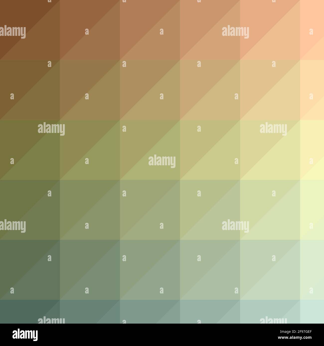 Abstract Low Polygon color Generative Art background illustration Stock Vector
