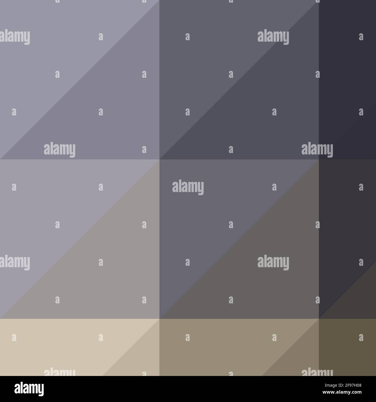 Abstract Low Polygon color Generative Art background illustration Stock Vector