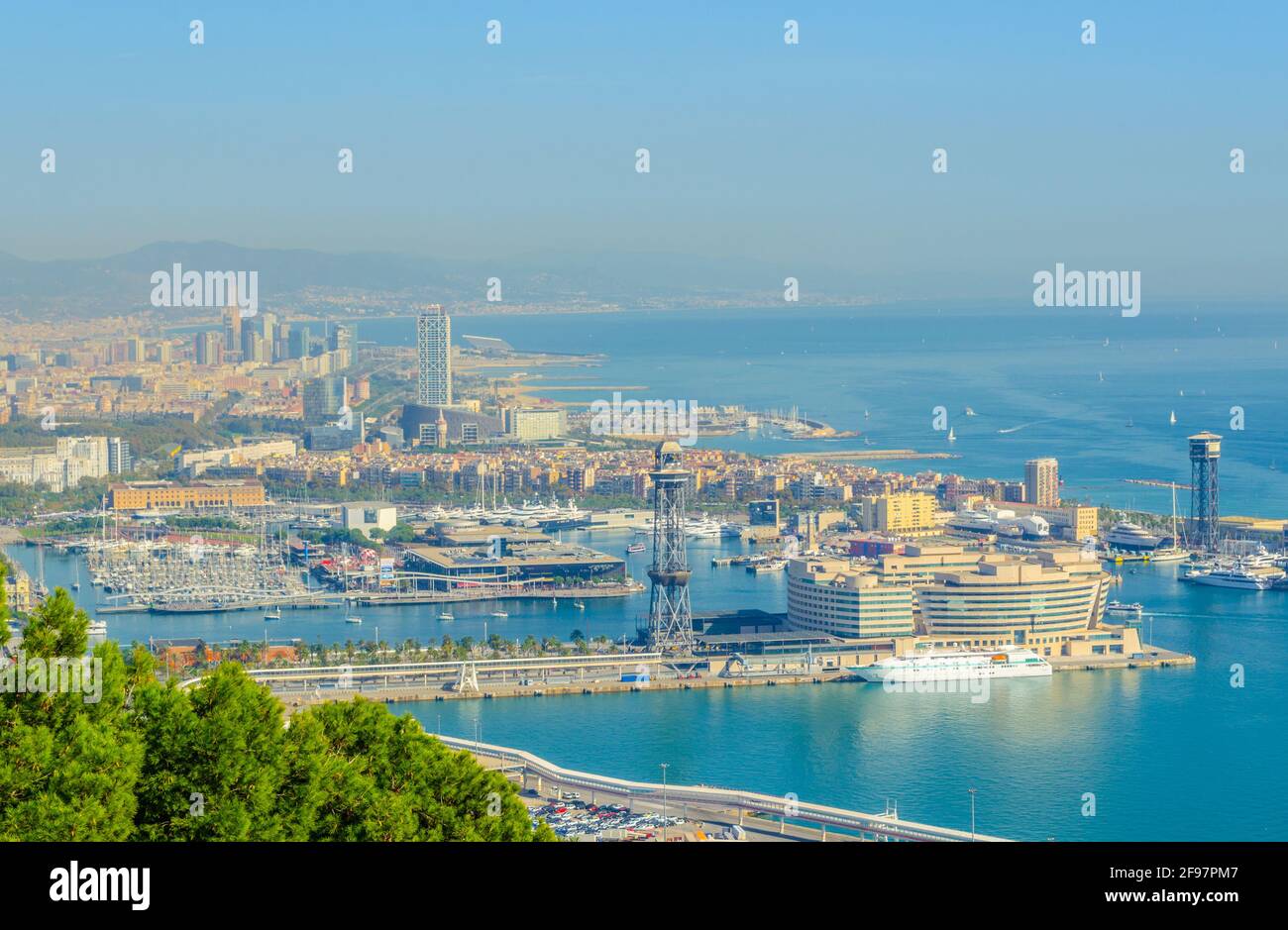 World trade center in Barcelona Stock Photo Alamy
