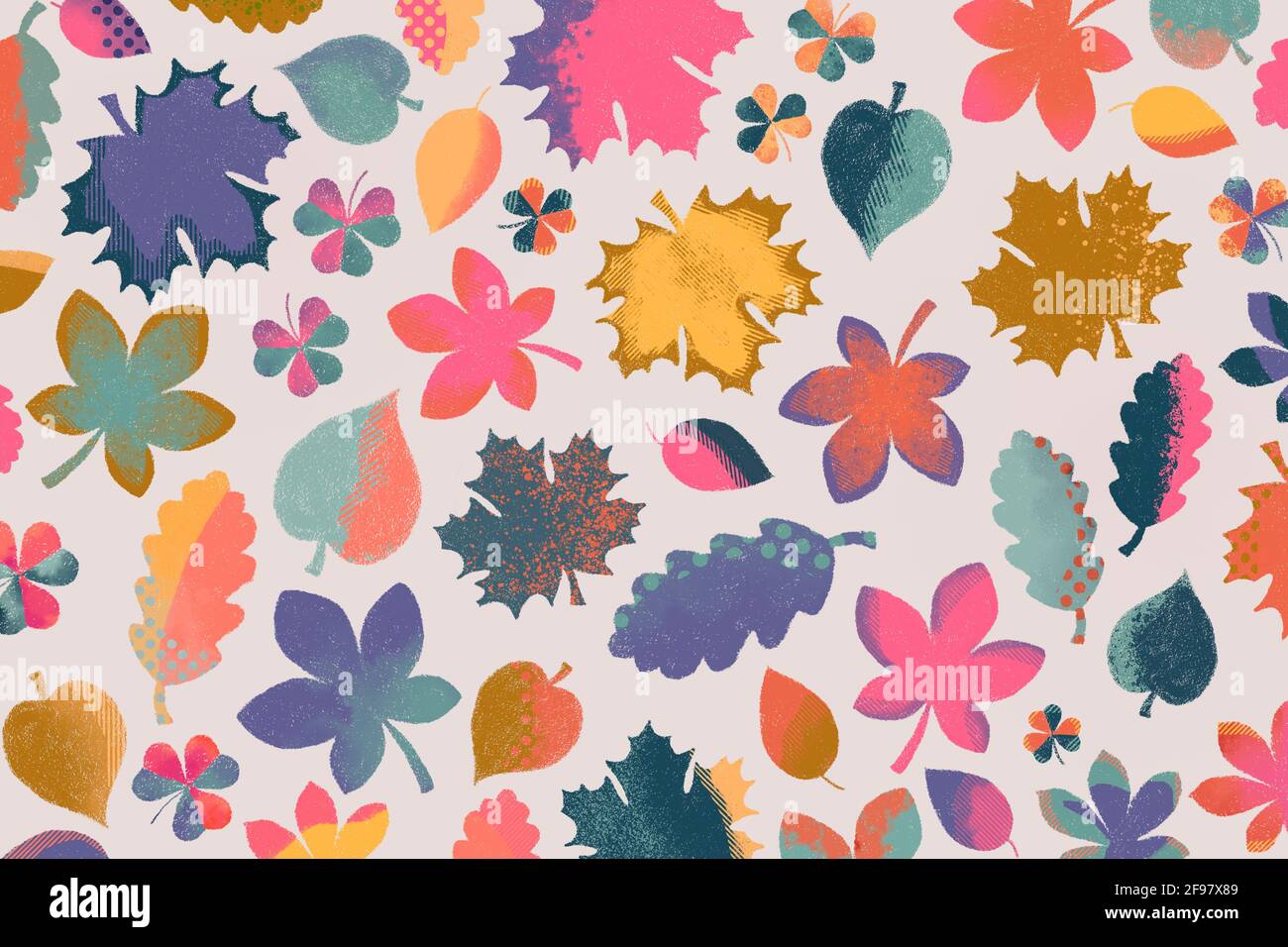 good looking modern style light pink color floral background