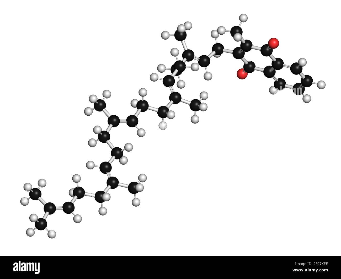 Vitamin K2 molecule, illustration Stock Photo Alamy