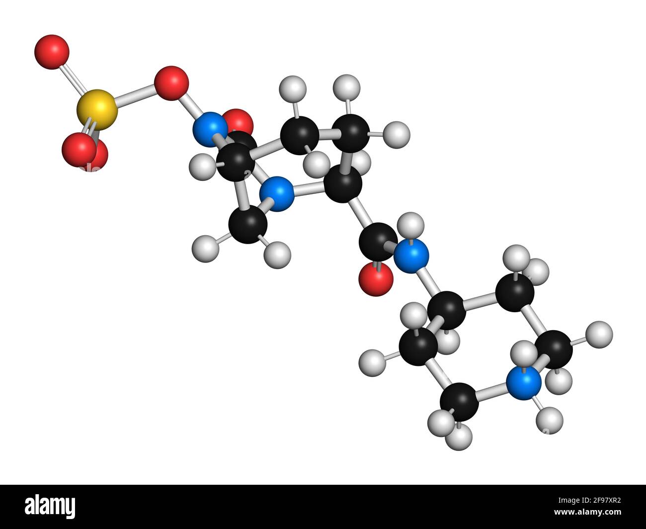 Relebactam drug molecule, illustration Stock Photo Alamy
