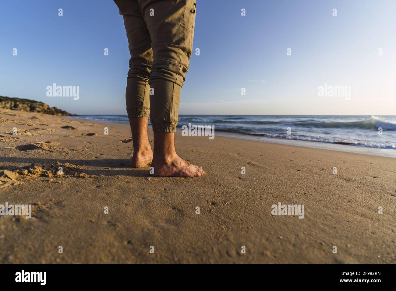 Walking barefoot outdoors hi-res stock photography and images - Alamy