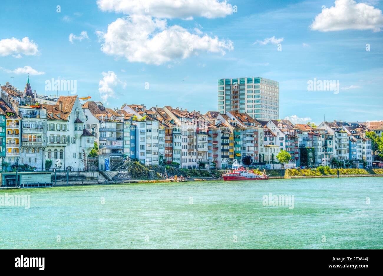 Basel city housing hi-res stock photography and images - Alamy
