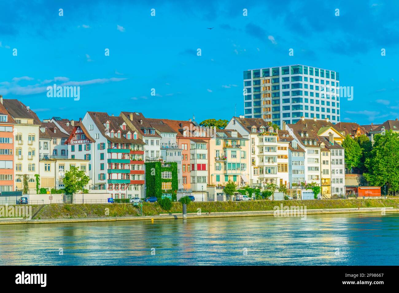 Basel city housing hi-res stock photography and images - Alamy