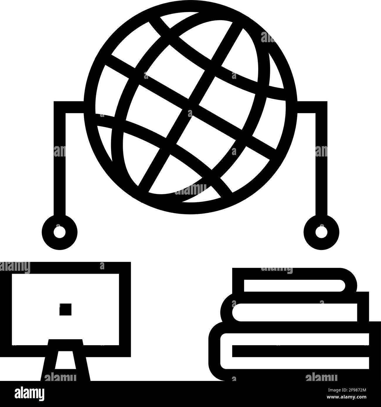online education line icon vector illustration Stock Vector Image & Art ...