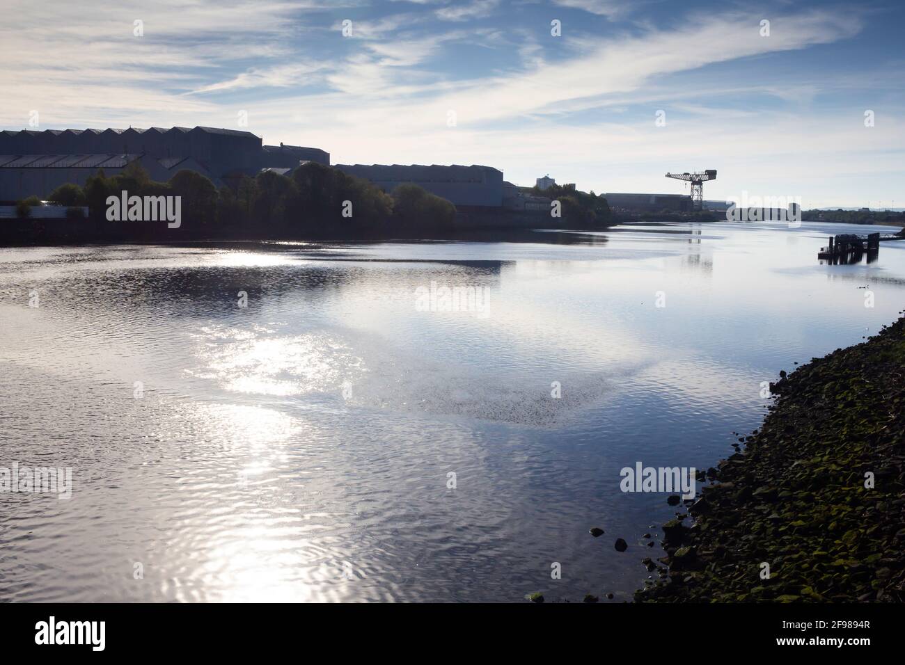 The River Clyde Stock Photo