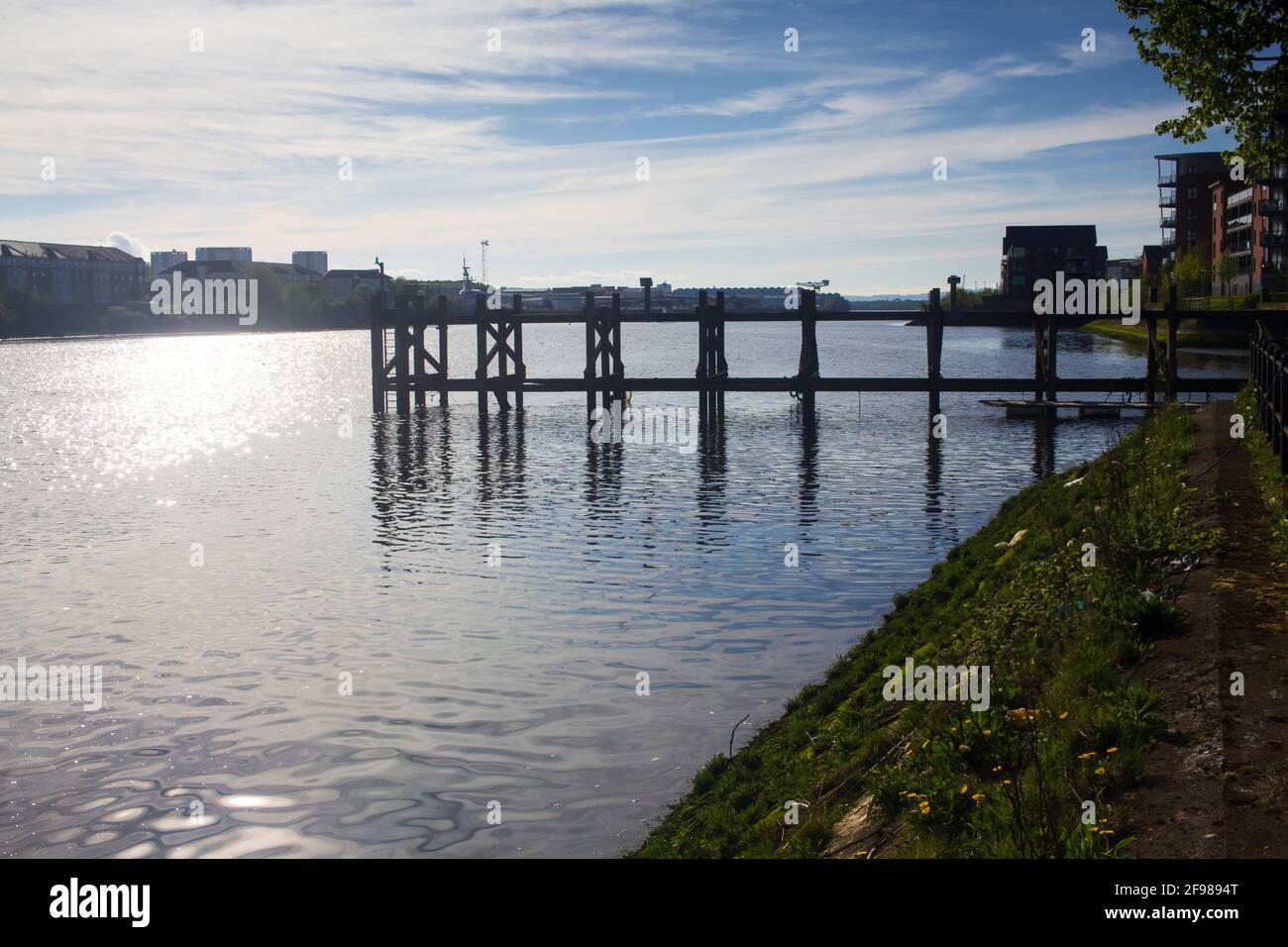 The River Clyde Stock Photo Alamy