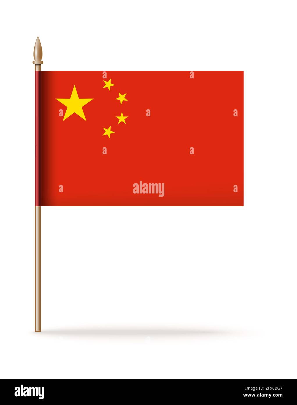 Flag of China. Peoples Republic of China flag Stock Vector Image & Art