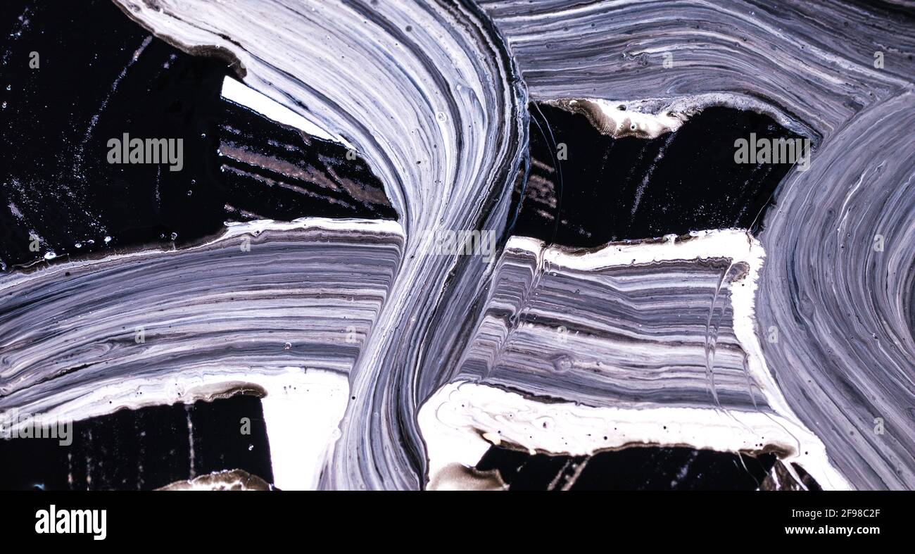 Illustration of black and white abstract background Stock Photo - Alamy