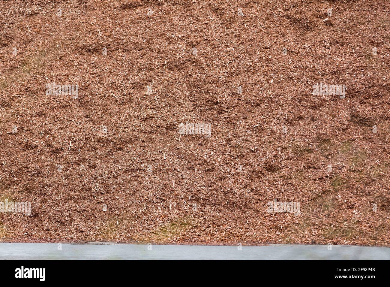 Finely ground peat, Mardorf, Lower Saxony Stock Photo