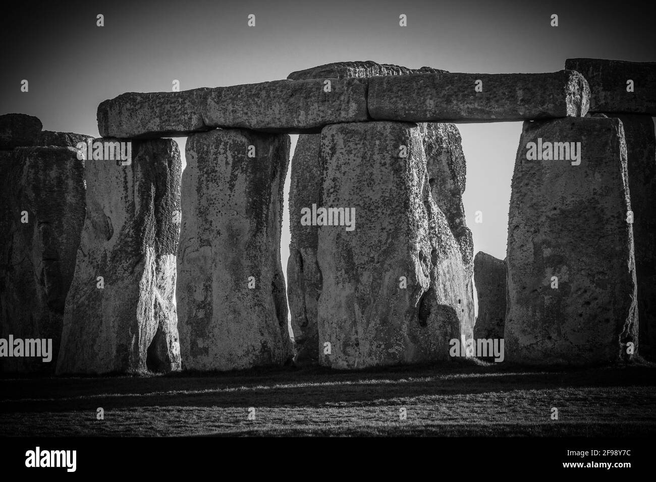 Stonehenge in England is a popular landmark - travel photography Stock Photo