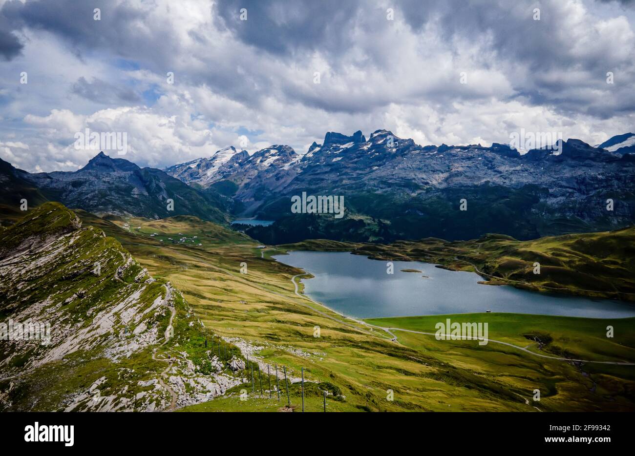 Amazing nature of Switzerland in the Swiss Alps - travel photography Stock Photo