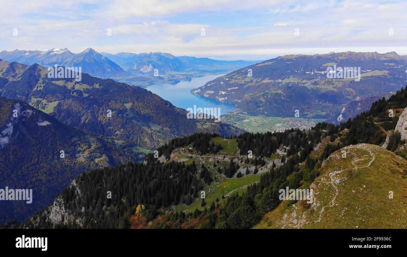 Drone swiss alps hi-res stock photography and images - Alamy