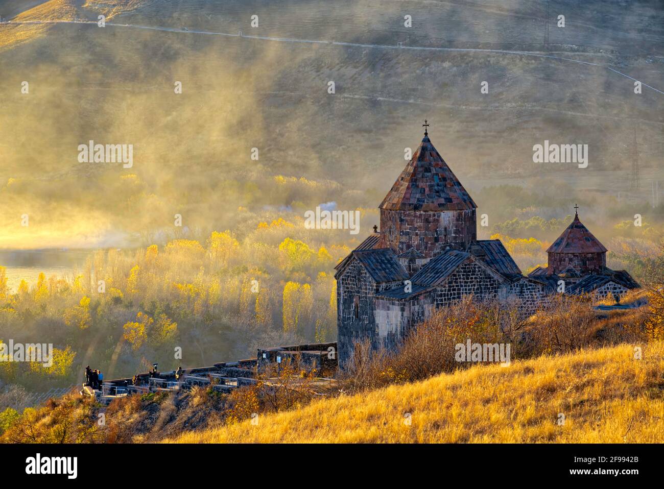 The Sevanavank, monastery consists of two churches and is one of the most famous landmarks in Armenia  Taken @Georgia Stock Photo
