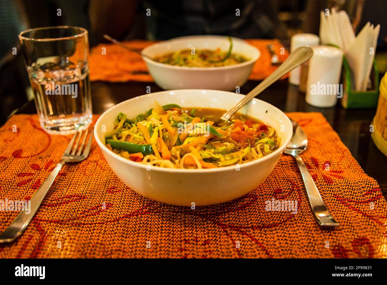Thukpa is a Tibetan noodle soup, which originated in the eastern part