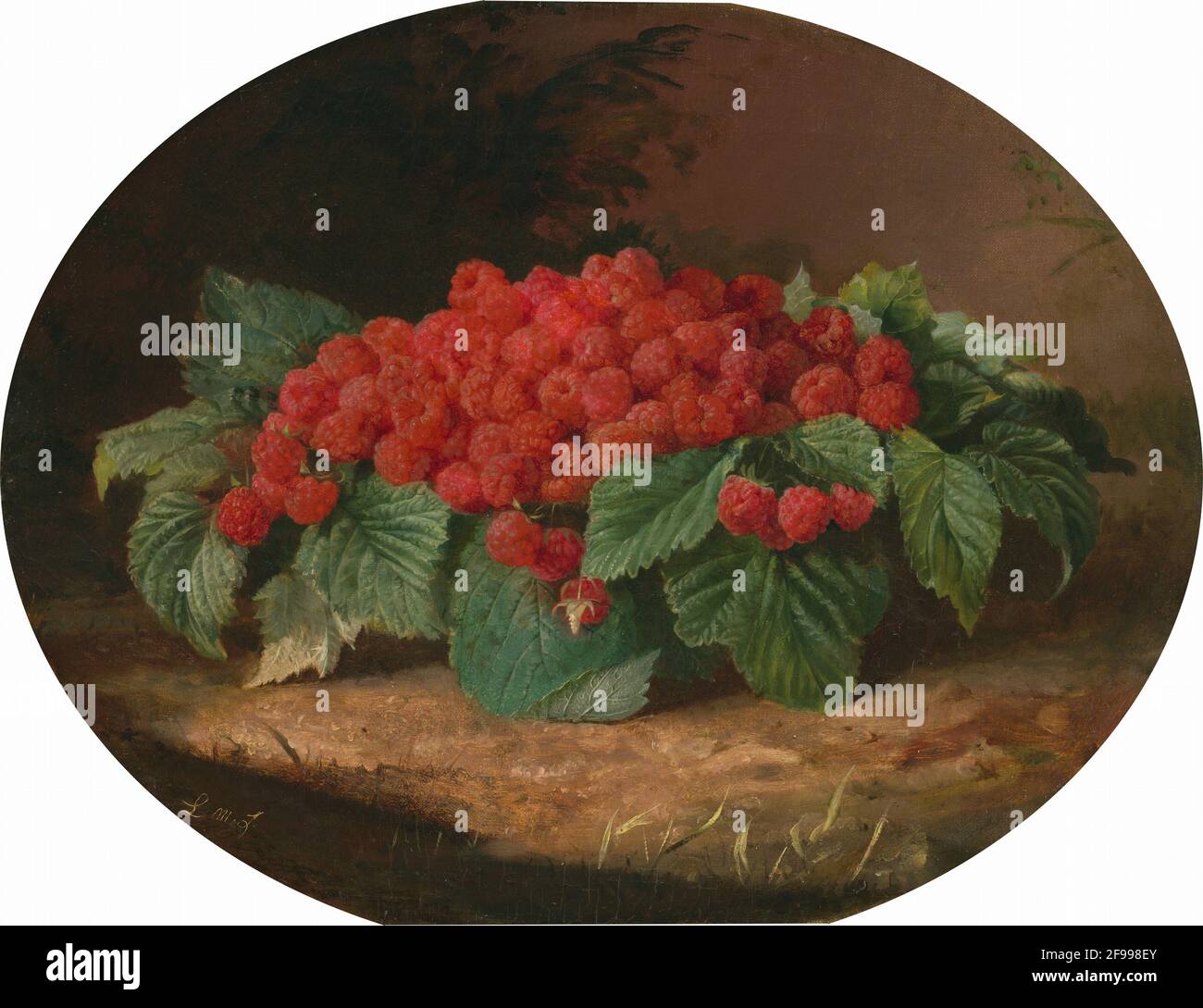 Raspberries, c. 1859 Stock Photo - Alamy