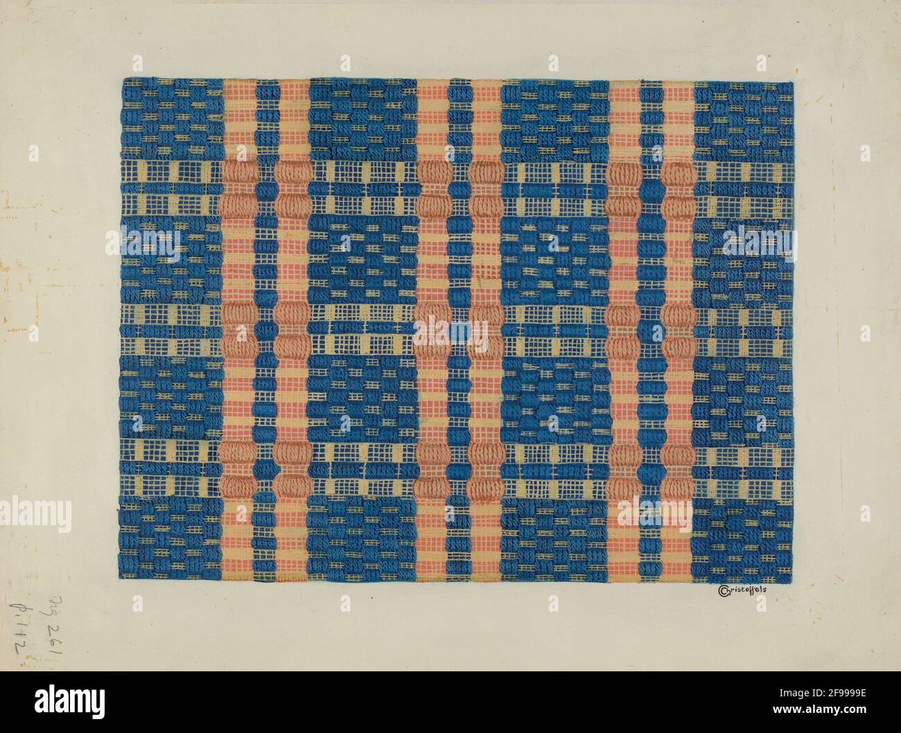 Coverlet, c. 1940 Stock Photo Alamy