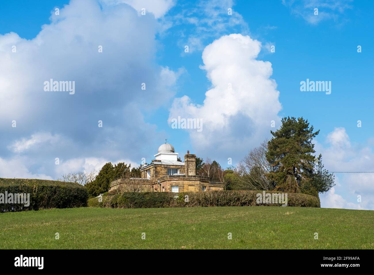 John 'Mad Jack' Fuller's Observatory folly, Brightling, East Sussex, UK Stock Photo