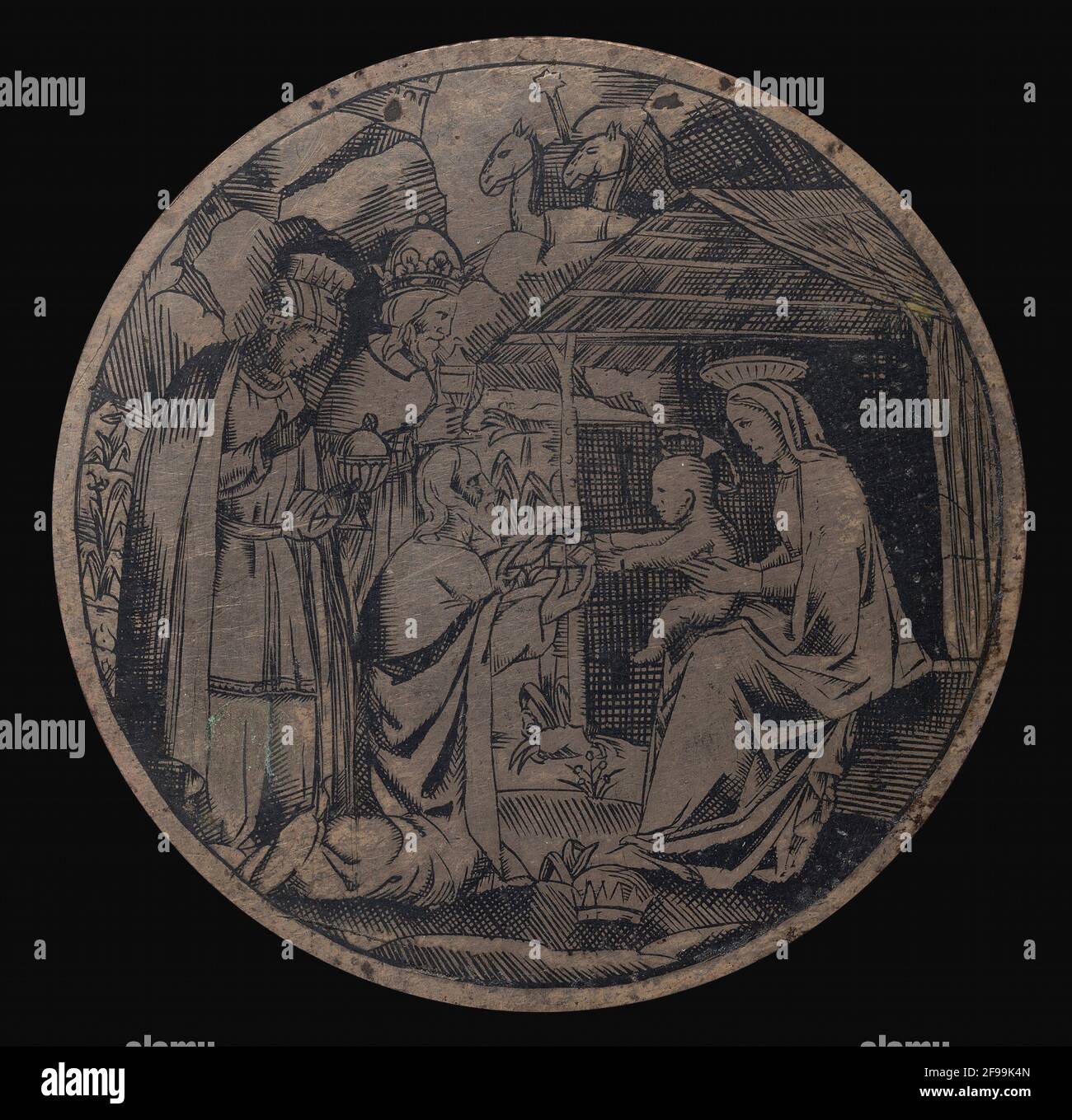 The Adoration of the Magi Stock Photo - Alamy