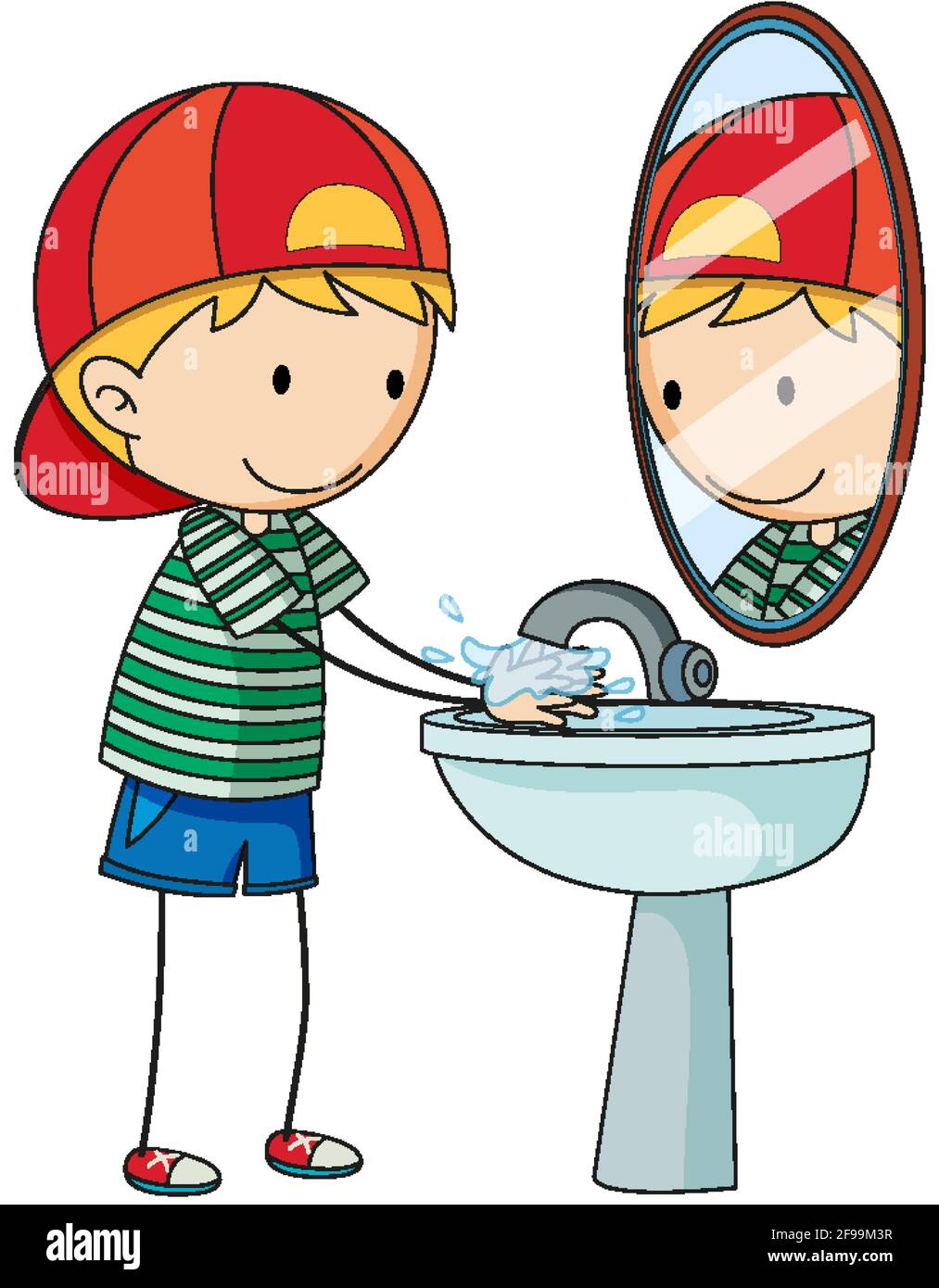 A doodle kid washing hand cartoon character isolated illustration Stock Vector Image & Art - Alamy A doodle kid washing hand cartoon character isolated illustration Stock Vector Image & Art - Alamy