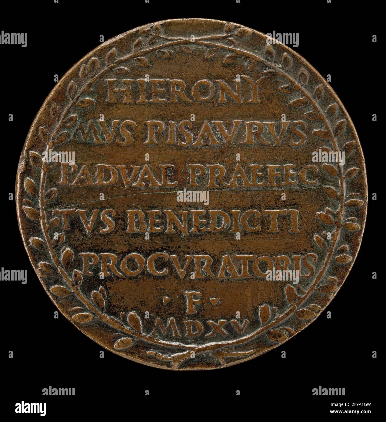 Wreath Inscription Concept art gallery reverse hi-res stock photography and images - Alamy