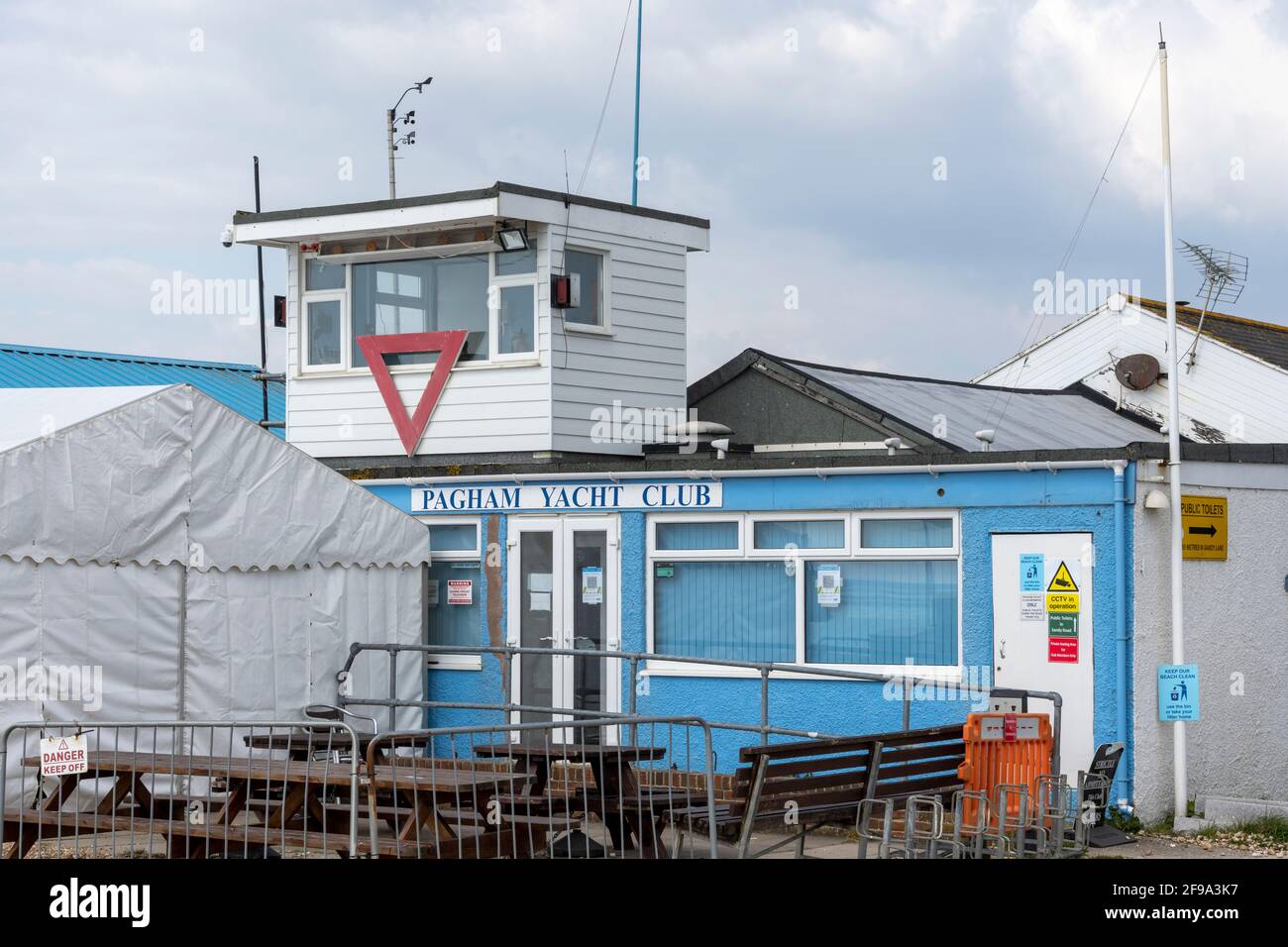 Pagham Yacht Club clubhouse, W Front Road, Pagham, Bognor Regis, West