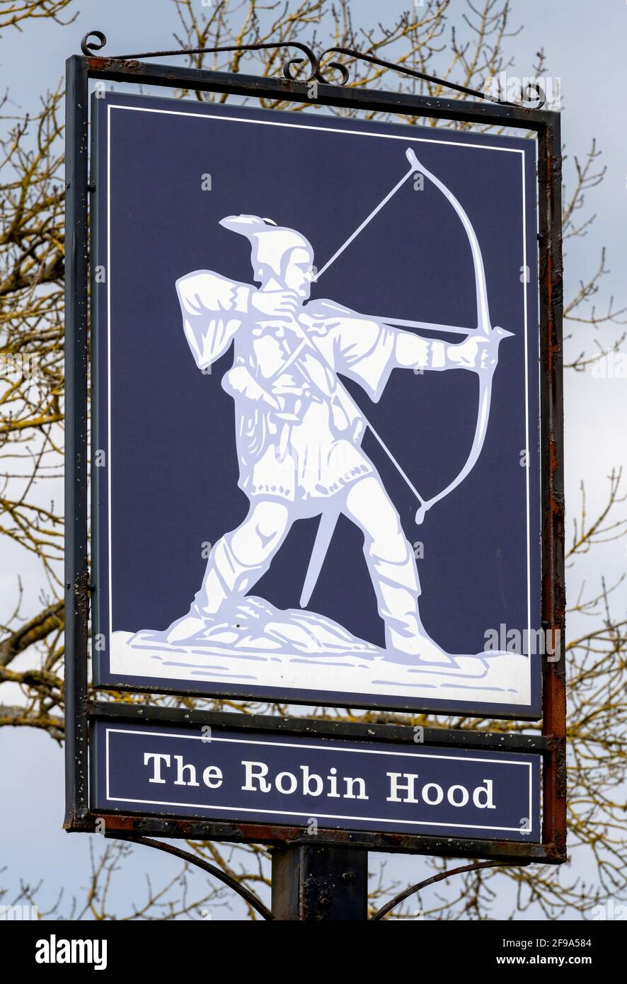 The Robin Hood public house - Chef & Brewer pub - Shripney, West Sussex, England, UK Stock Photo