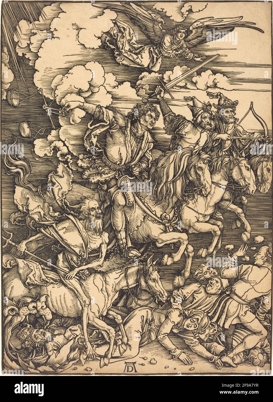 The Four Horsemen, probably c. 1496/1498. Stock Photo