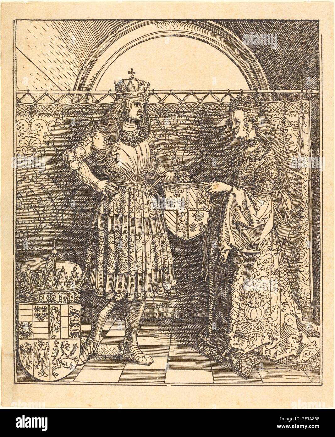 Mary of burgundy crown hi-res stock photography and images - Alamy