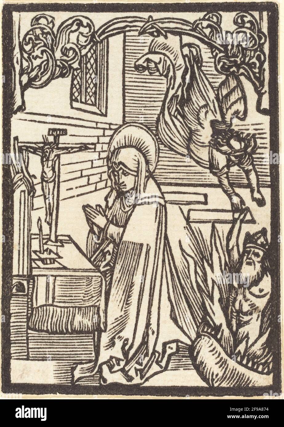 Saint Odilia, c. 1500 Stock Photo Alamy