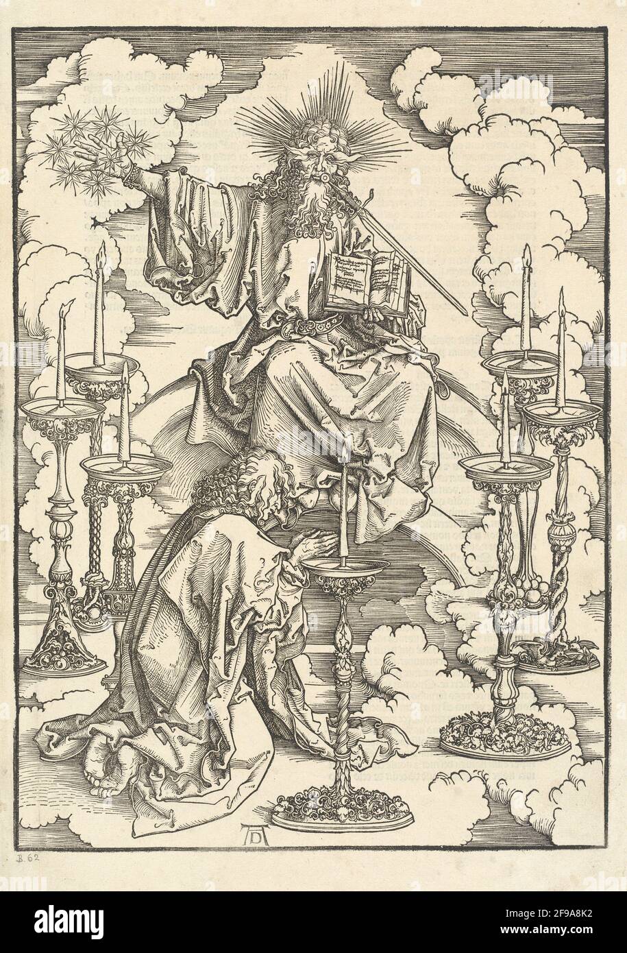 The Vision of the Seven Candlesticks, 1498 Stock Photo Alamy