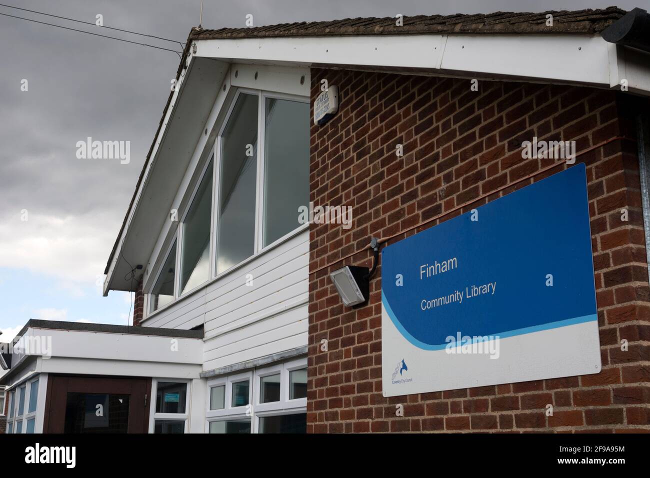 Finham Community Library, Coventry, West Midlands, England, UK Stock Photo Alamy
