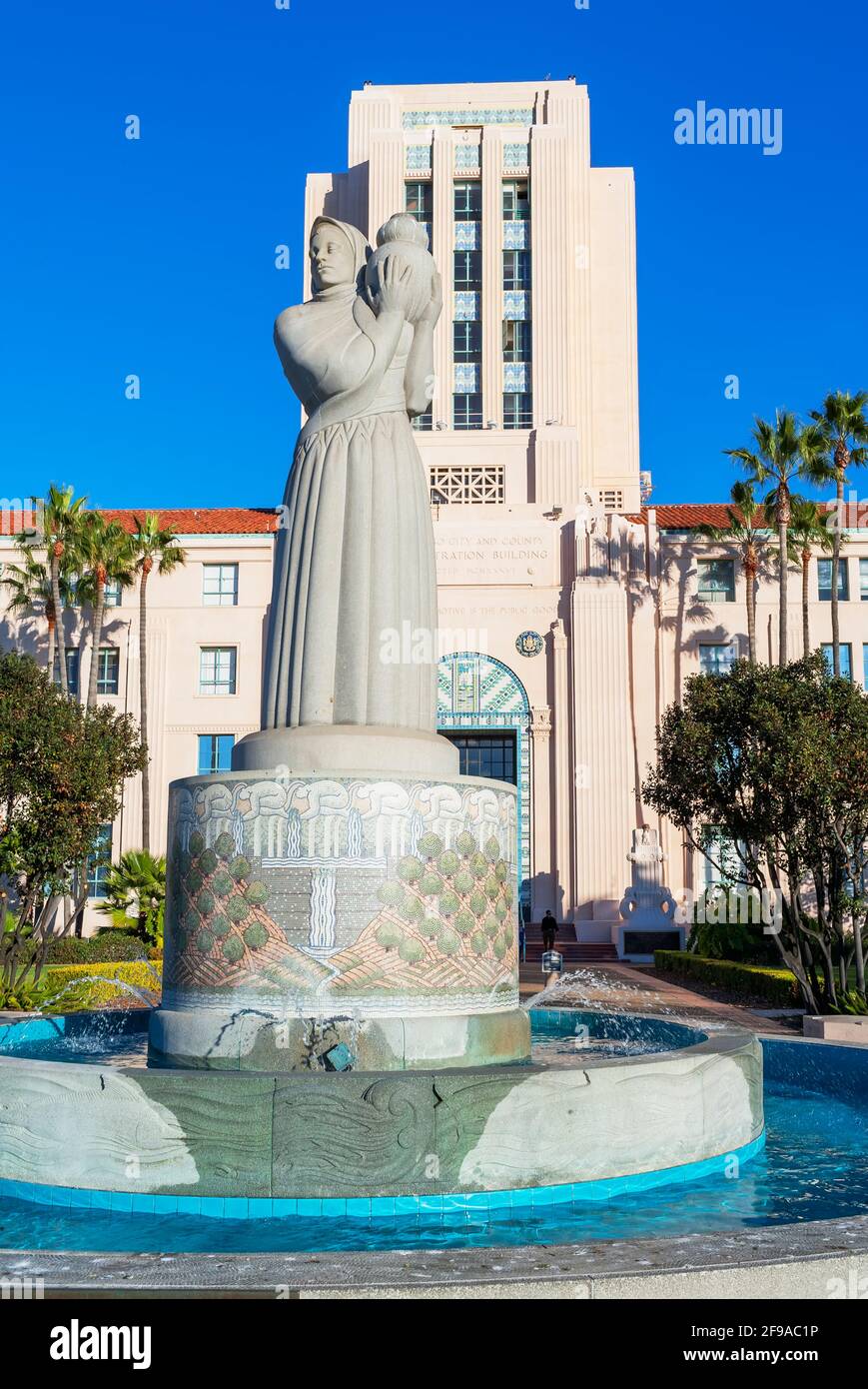 County Administration Building, San Diego, California, USA Stock Photo