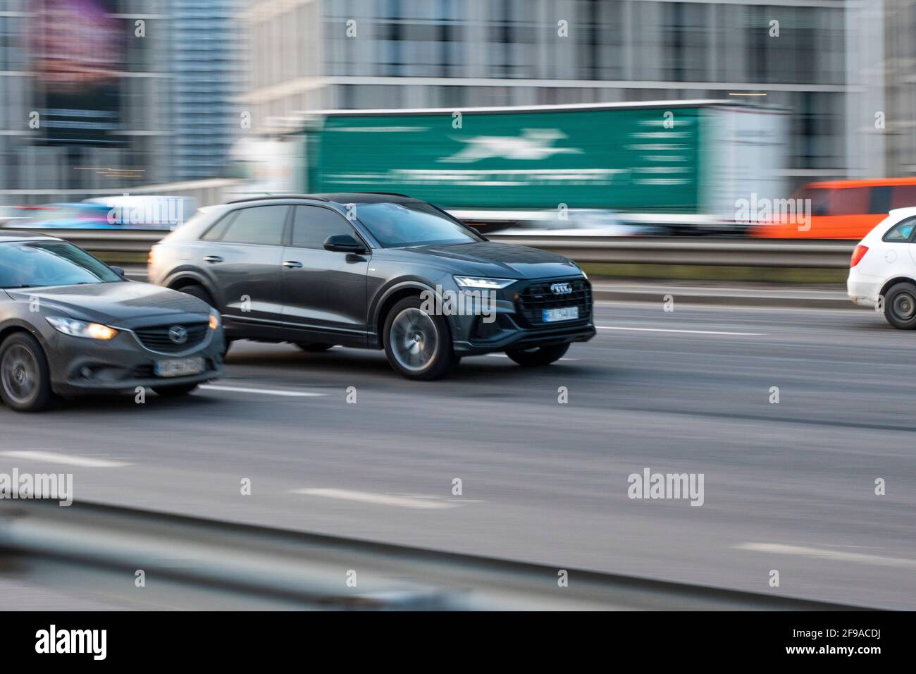 Audi car on road hi-res stock photography and images - Page 7 - Alamy