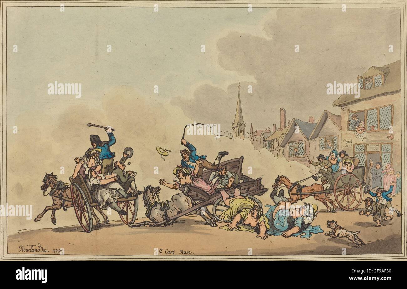 Street race 18th century hi-res stock photography and images - Alamy