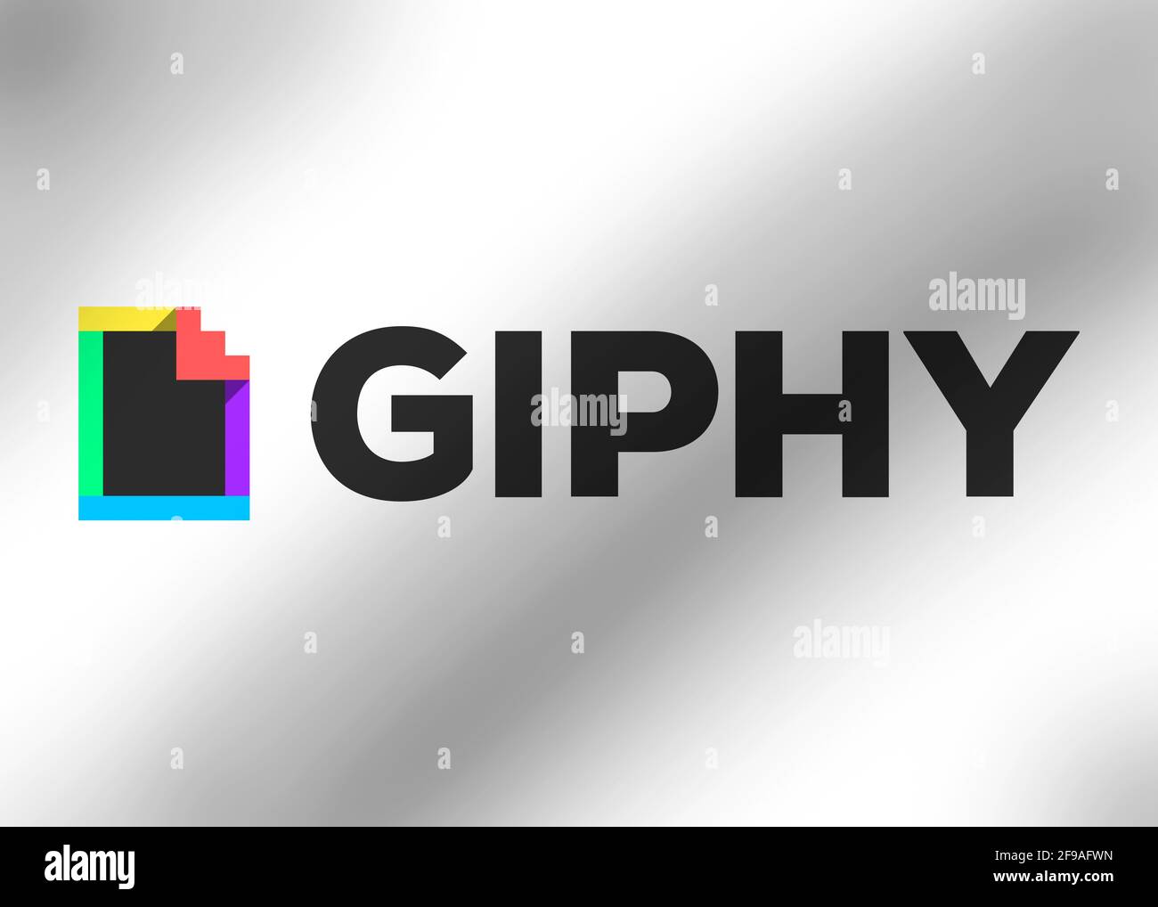 Giphy logo Stock Photo