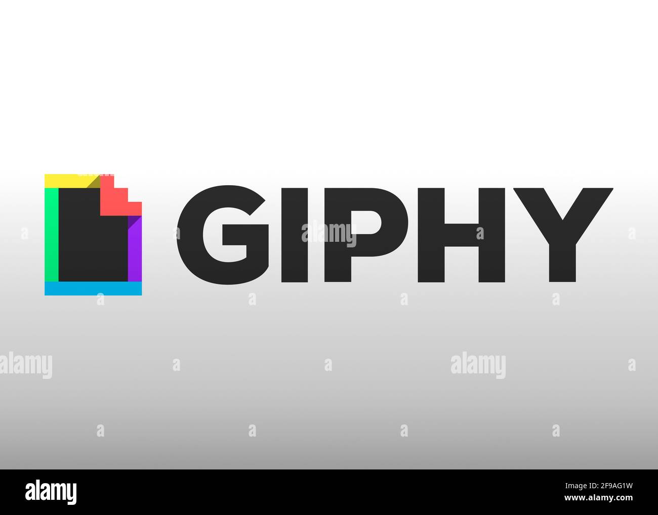 Giphy logo Stock Photo