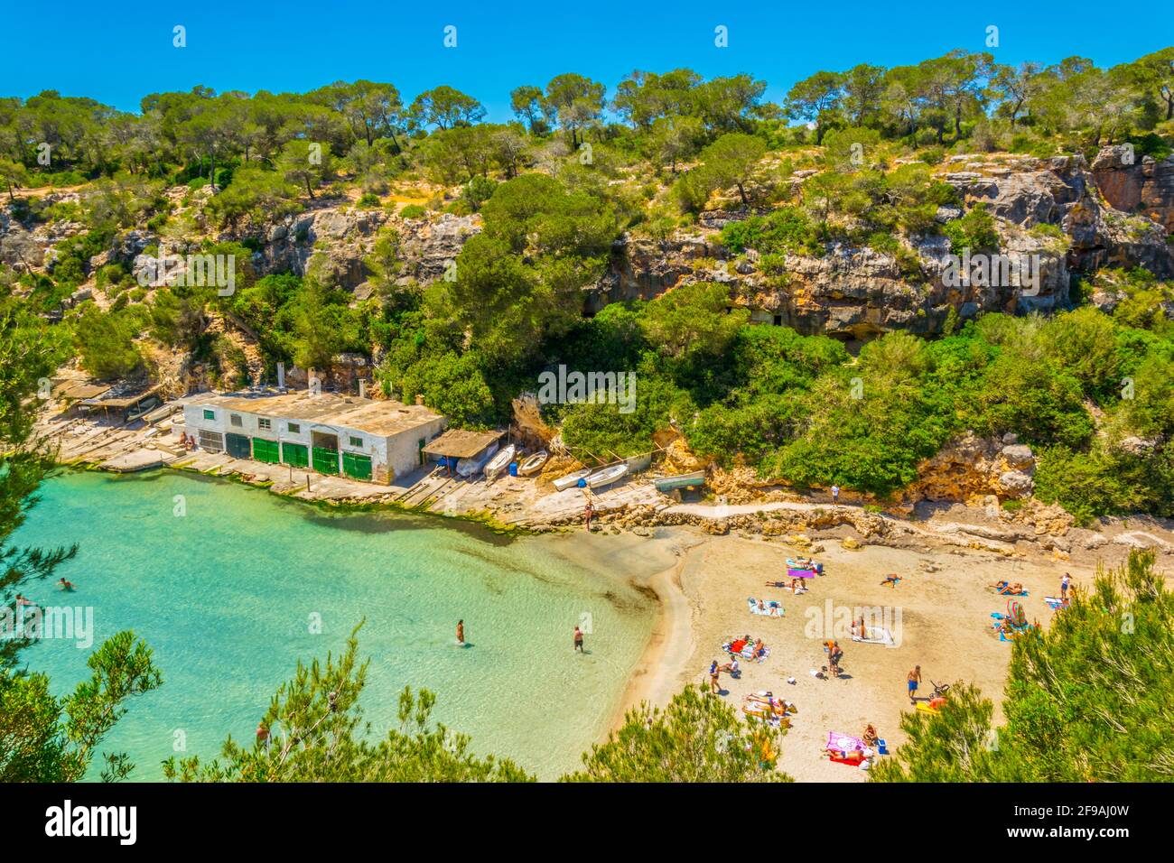beautiful-beach-cala-pi-mallorca-hi-res-stock-photography-and-images