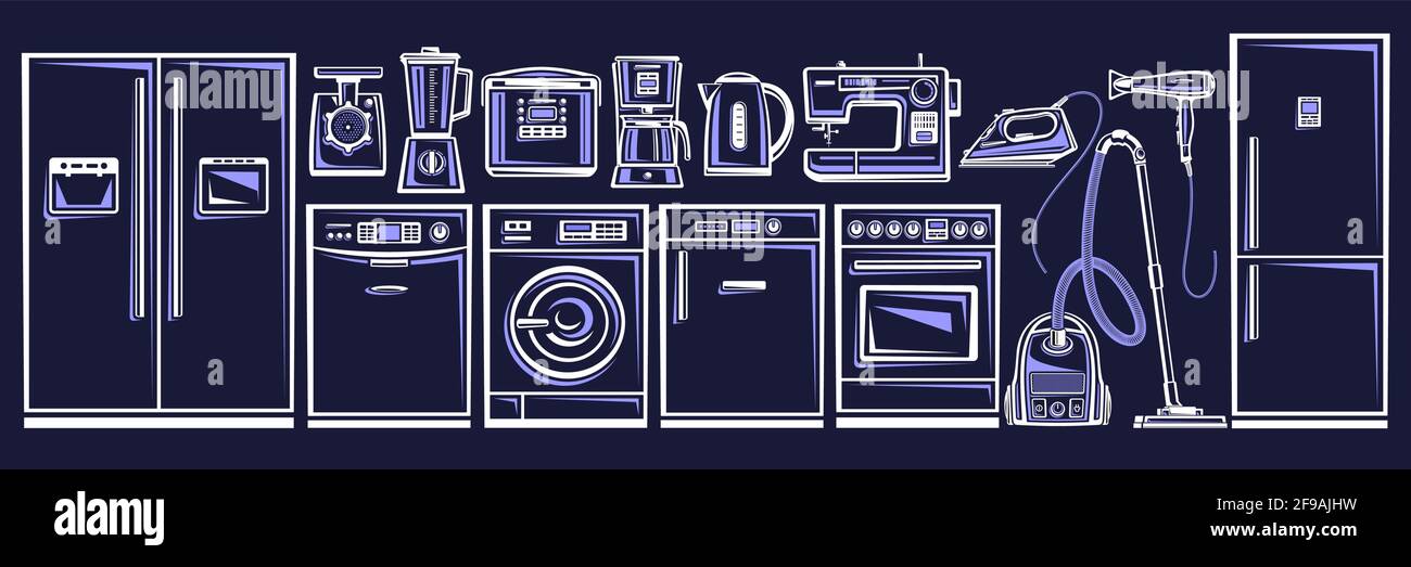 Home appliances hi-res stock photography and images - Alamy
