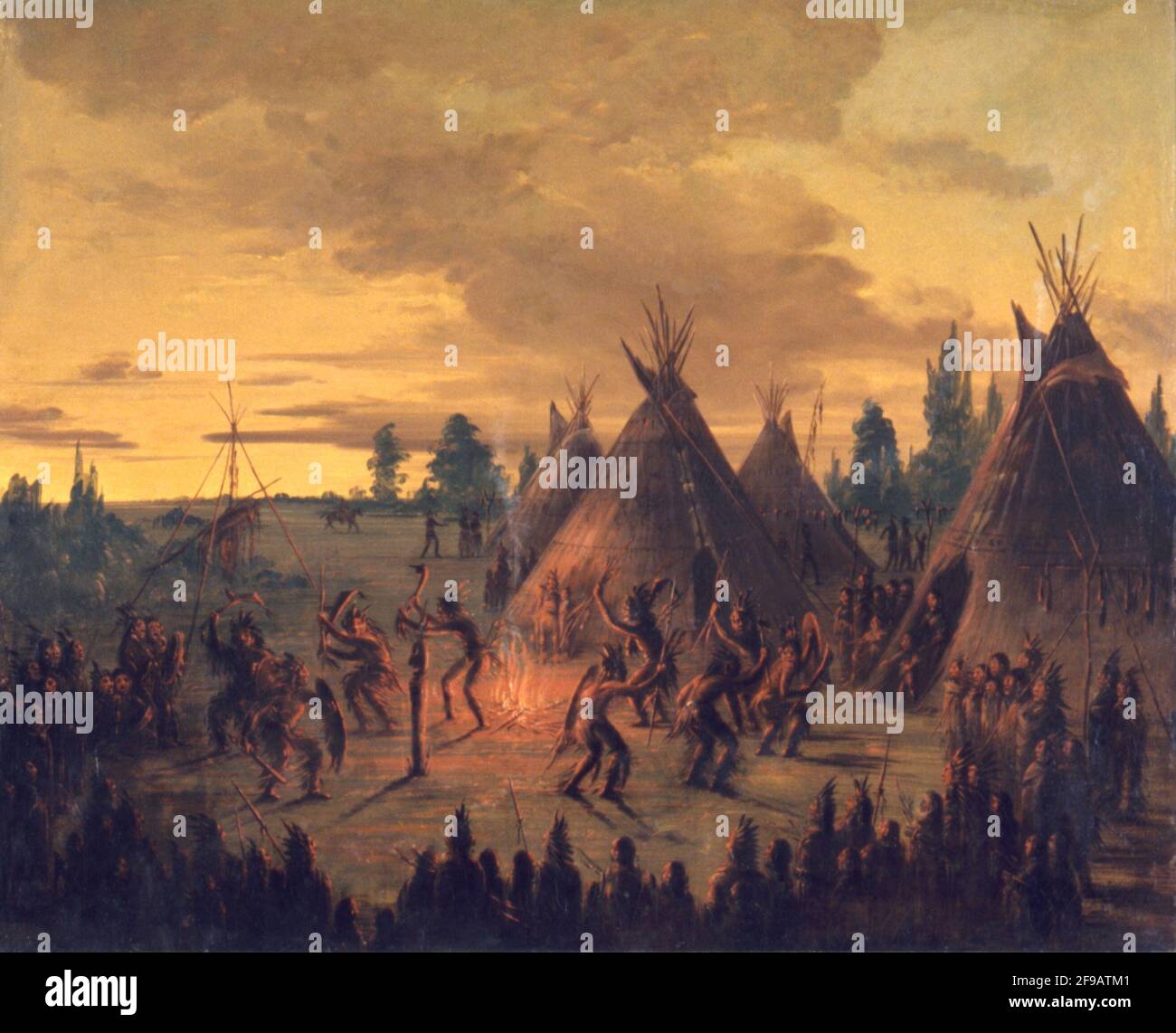 Sioux camp 19th century hi-res stock photography and images - Alamy