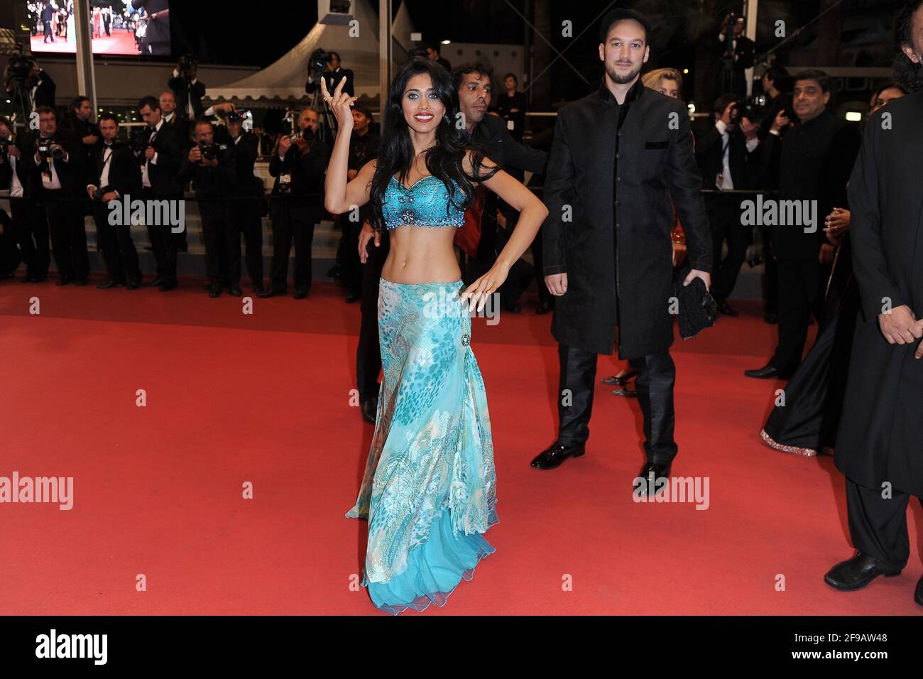 Cannes, France. 15 May 2011 Premiere film Bollywood: The Greatest Love  Story Ever Told during 64th Cannes Film Festival Stock Photo - Alamy