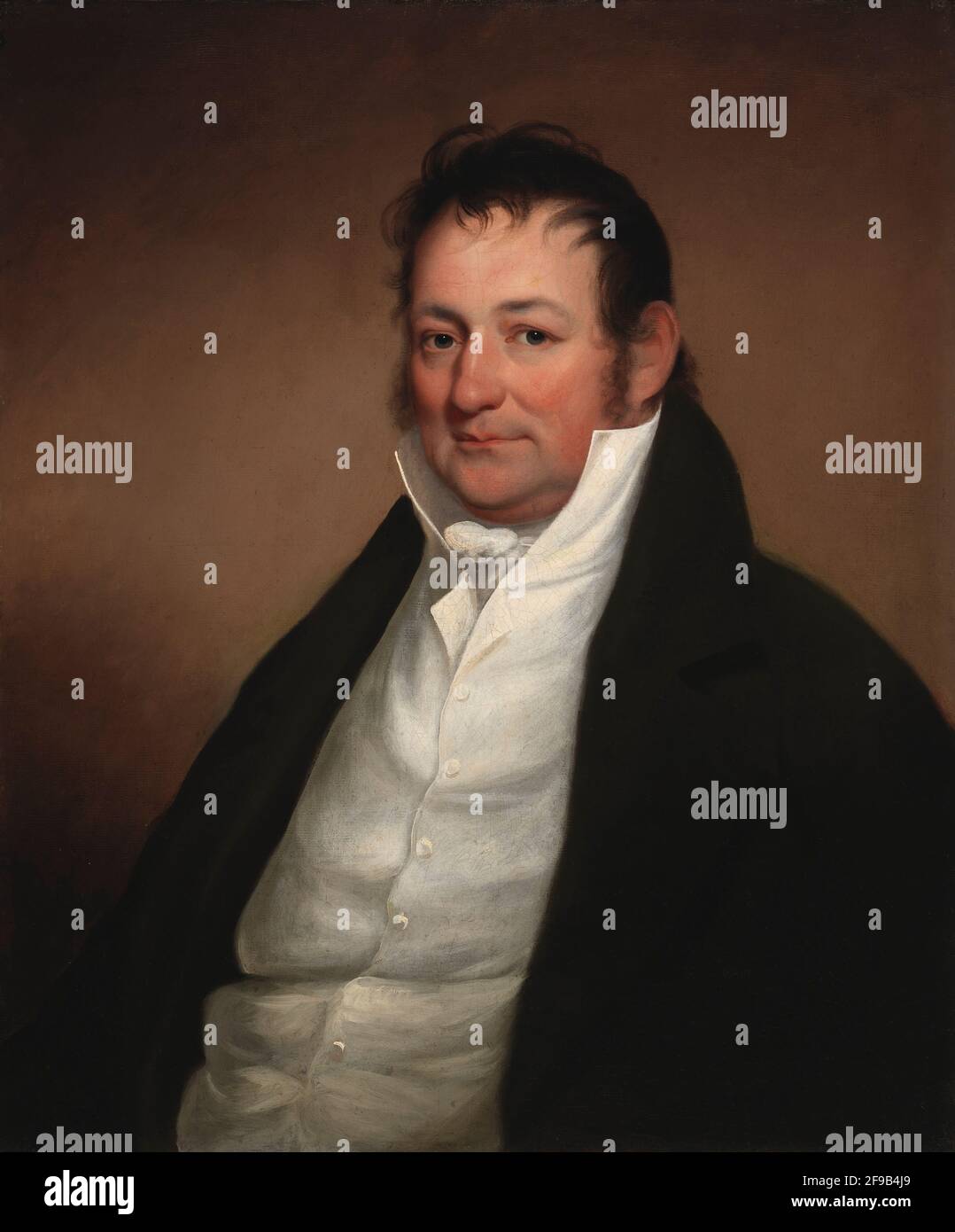 Portrait Of John Woodruff Sims, Ca. 1815-1820 Stock Photo - Alamy