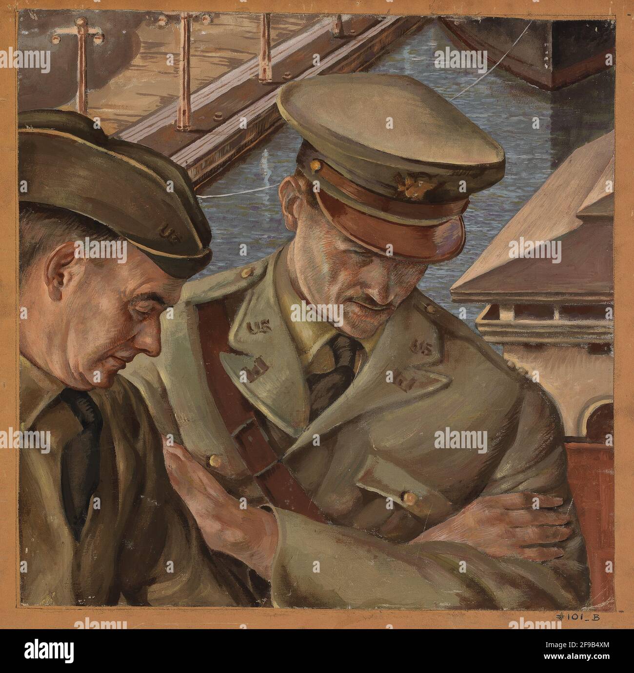 Untitled (mural study), ca. 19331943 Stock Photo Alamy