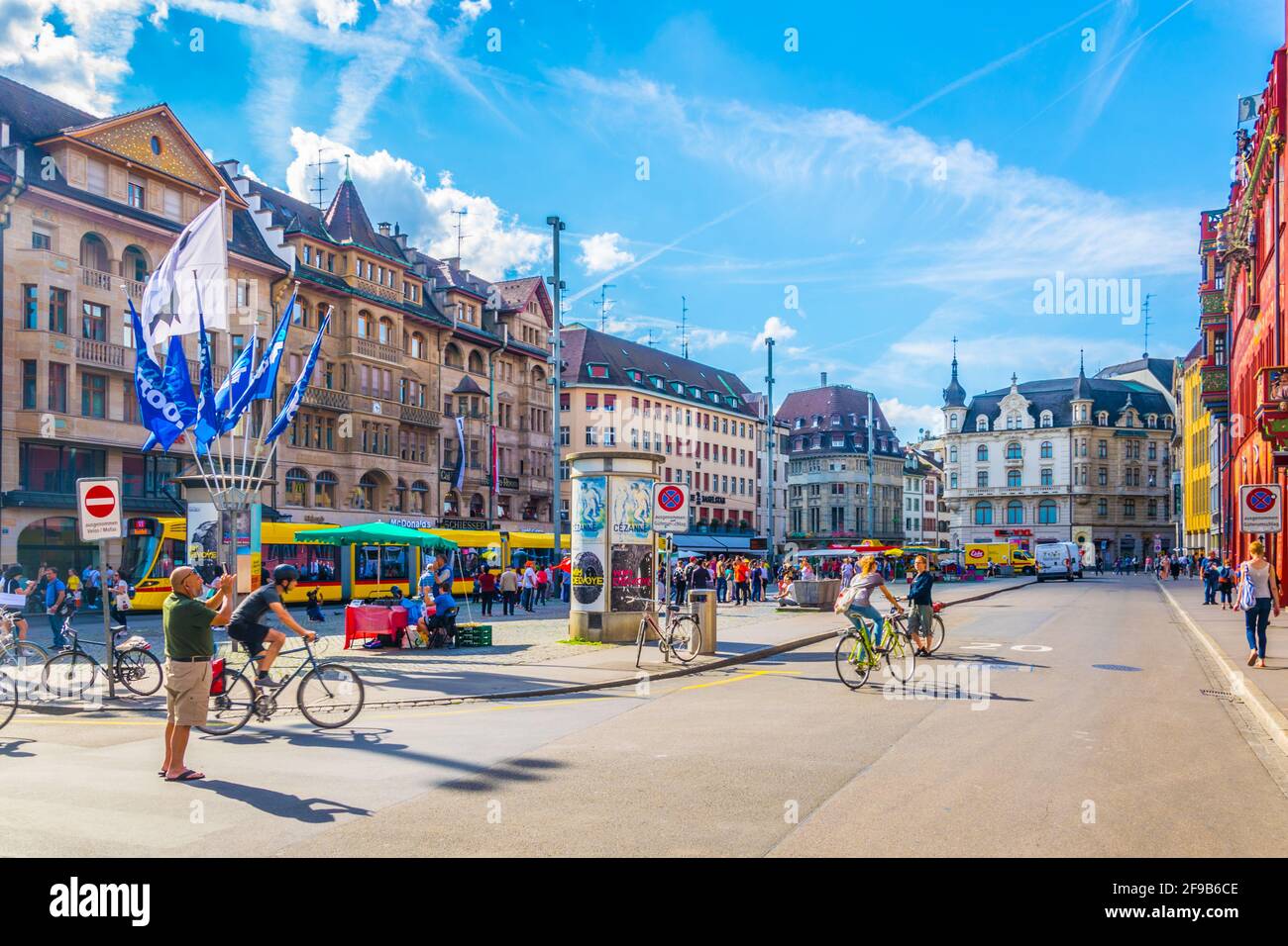Switzerland basel marktplatz market square hi-res stock photography and  images - Alamy